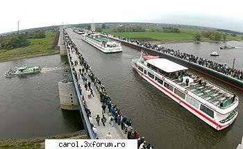 noi nici macar drumuri ca lumea nu avem... ce sa mai visam la autostrazi si altii... ai si pe apa